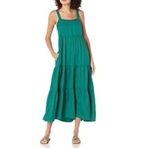 The Drop Britt Tiered Maxi Tent Dress